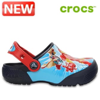 나이키 크록스 아동 샌들 /H12- 204120-410 Kids Crocs Fun Lab Marvel Avengers Clogs