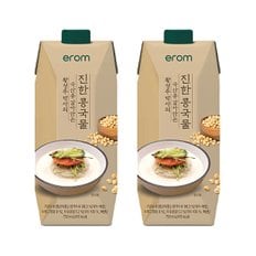 이롬 황성주박사의 국산콩 갈아만든 진한 콩국물 750ml 2개-콩물 콩국 콩국수 황성주두유 뉴밀