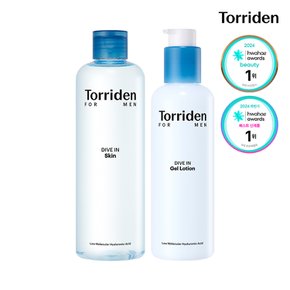 [2종세트]다이브인 포맨 스킨 300ml+젤로션 200ml