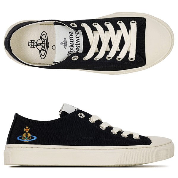 [부산점] 25FW 블랙 멀티 ORB 플림솔 로우탑 스니커즈 75020060W W015B N402