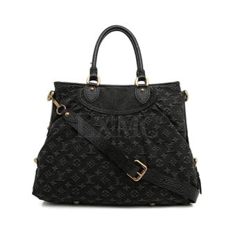 LOUIS VUITTON [중고명품] 럭스애비뉴 루이비통 캐비 GM 빈티지 블랙 데님 케비 M95352