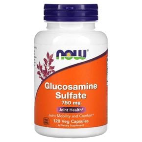 미국직구 NOW Foods 나우푸드 글루코사민 설페이트 750mg Glucosamine Sulfate 120베지캡슐