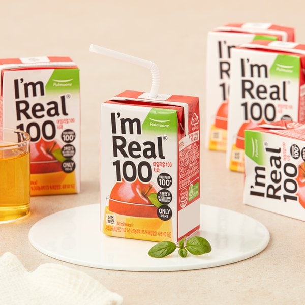 아임리얼100_사과_140ML*6입