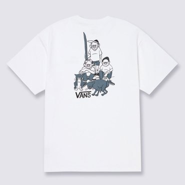 반스 반스 아티스트 컬렉션 Vans X Hanai GFX 반소매 티셔츠 VN000R60WHT1