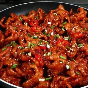정담앤쿡 무뼈 매콤 양념닭발 300g 혼술 캠핑메뉴 야식