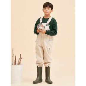 [30%OFF][BEANPOLE KIDS] [씨드키퍼] 코듀로이 오버롤 팬츠 - 아이보리 (BI3921U060)