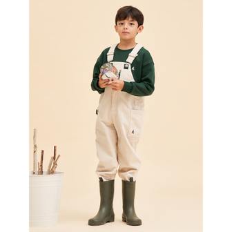 빈폴키즈 [30%OFF][BEANPOLE KIDS] [씨드키퍼] 코듀로이 오버롤 팬츠 - 아이보리 (BI3921U060)