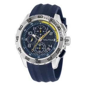 4704377 Nautica Nst 101 Recycled Silicone Chronograph Watch