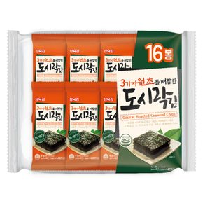 삼육 도시락김 4g 16단 X 8개입