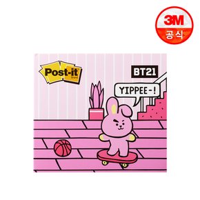 BT21 포스트잇 강한점착용 커버노트_쿠키