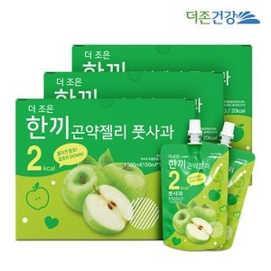 더존건강 한끼 곤약젤리 풋사과 150ml 10팩 3박스