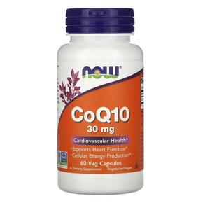 미국직구 NOW Foods 나우푸드 코큐텐 코엔자임 큐텐 30mg CoQ10 60베지캡슐