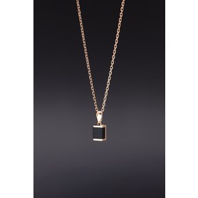 [14K Gold] Onyx Moderato Necklace