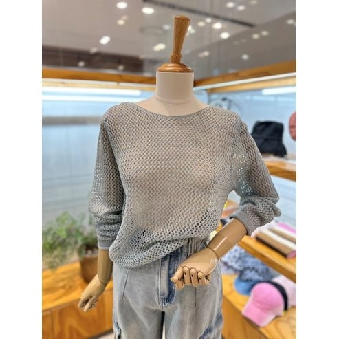 레코브 믹스 크로쉐 니트(LC31E5KN509X)