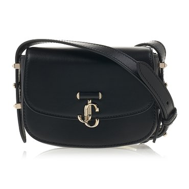 지미추 여성 바렌 사첼 숄더백 VARENNE SATCHEL S HUT BLACK /1