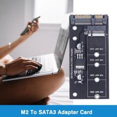  M2 to SATA3 어댑터 카드 고효율 M2.SSD 변환 NGFF SSD  6 Gbps