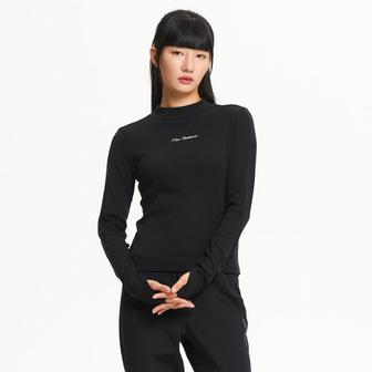 뉴발란스 여성 모크넥 긴팔티 (SLIM FIT) (NBNDE4W902)