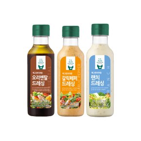 병입 드레싱 (오리엔탈 1병+랜치1병+갈릭페퍼1병)
