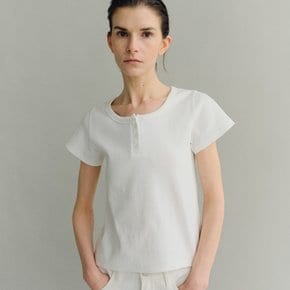 Henlyneck t-shirt Ivory