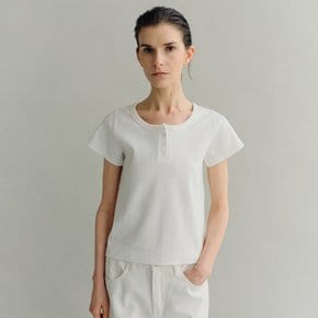 Henlyneck t-shirt Ivory