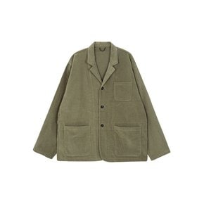 Corduroy sports field jacket (beige)