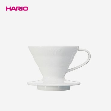 하리오 V60 도자기 드리퍼 01-화이트 (VDC-01W)