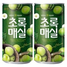 웅진 초록매실 180ml x 60캔