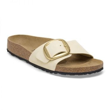 버켄스탁 우먼 Birkenstock 마드리드 빅 버클 Nubuk 레더 - Ecru 1026574