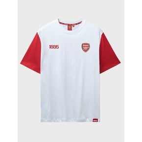 [아스널] GUNNERS 1886 티셔츠_화이트