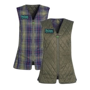 [바버 X 가니] Vest LLI0015_GN51 MILITARY GREEN