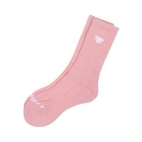 정상가 12000원 공용 베이직 심볼 크루삭스 (Peach) (YUF23S04P2)