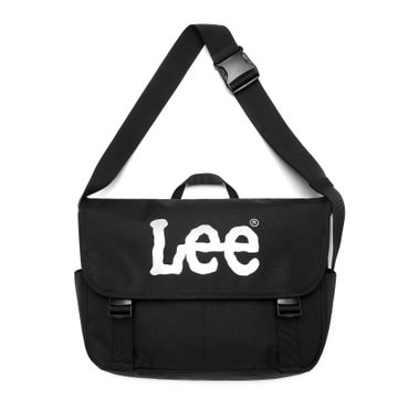 LEE 트위치 로고 코듀라 메신저백 블랙 LE2501BG24BK