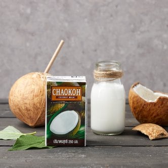  [CHAOKOH UHT] 코코넛 밀크 250ml