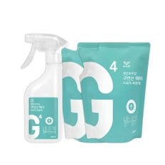 다목적세정제 구연산 워터 500ml 리필 세트(500ml용기1개 + 500ml리필2개)