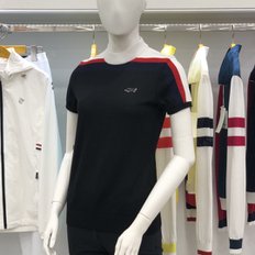 루이까스텔 S/S 여성 소매 인타샤 반팔 니트 3LTSW502B