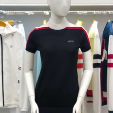 루이까스텔 S/S 여성 소매 인타샤 반팔 니트 3LTSW502B