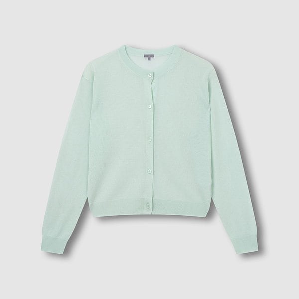 여 시어 긴팔 가디건 J116204007045