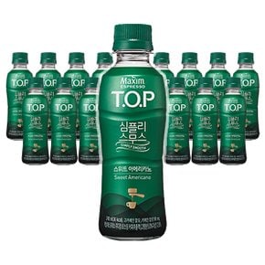 Maxim 맥심 티오피 심플리스무스 스위트 아메리카노 240ml x 20개 (TOP 커피)