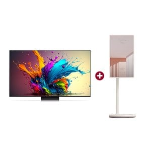 [공식] LG QNED evo TV 스탠드형 86QNED91TKA + 스탠바이미 27ART10CKPL