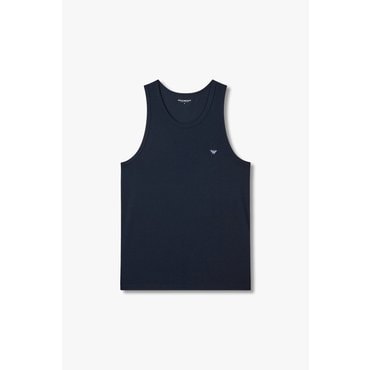 EMPORIO ARMANI 남성 이글 로고 패치 라운지 탱크탑(0815113001)