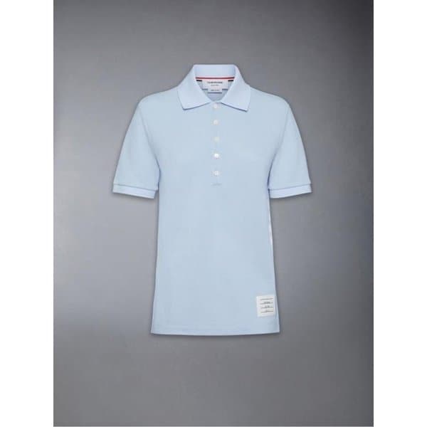 26SS 톰브라운 폴로 티셔츠 FJP107A 00050 480 LIGHT BLUE DOM