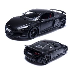 마이스토 1:18 아우디 R8 GT3 무광 블랙 자동차다이캐스트 모형