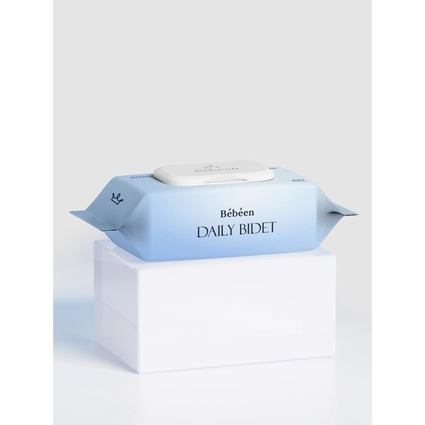 60gsm 데일리 비데 물티슈 캡형 60매 10팩