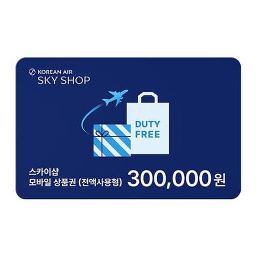 [SSG] (대한항공스카이샵) SKY SHOP 모바일 30만원권