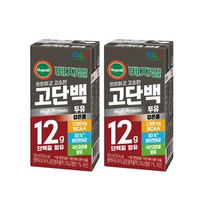  베지밀 고단백두유 검은콩 190ml 72개