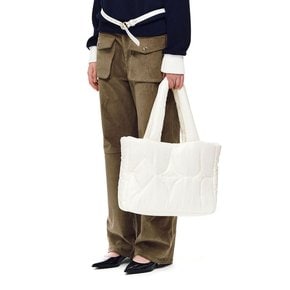 PADDING BAG / cream