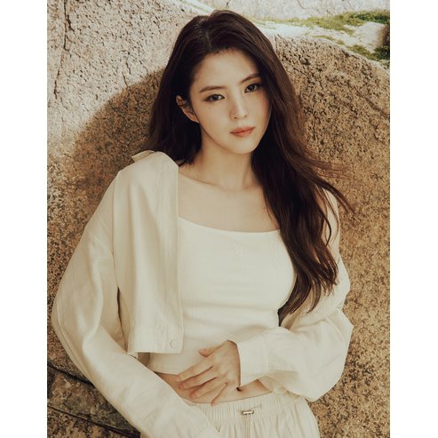 지오다노 NEW 한소희 롱슬리브 셔츠 자켓 375517