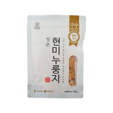  청춘 현미 누룽지 120g