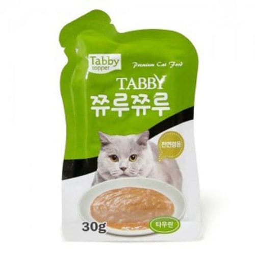 고양이 간식 영양식 테비 쮸루쮸루 타우린 30g X ( 10매입 )