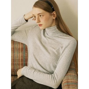 Soft Wool Turtleneck T-shirts - 4color